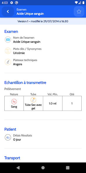 Catalogue Cerballiance