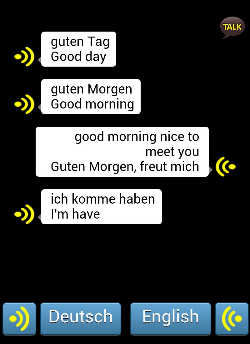 Vocal Translation - English