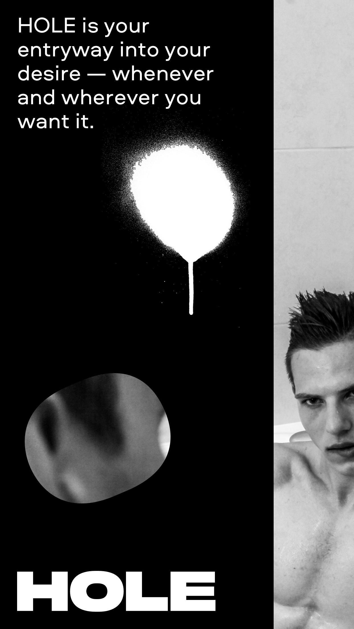 HOLE: Gay Hookup & Dating Chat