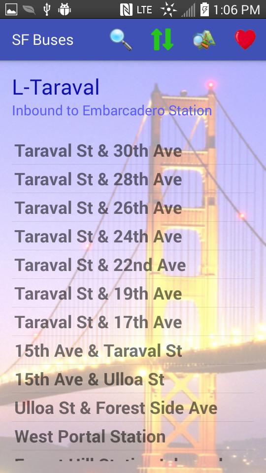 SF Muni Buses