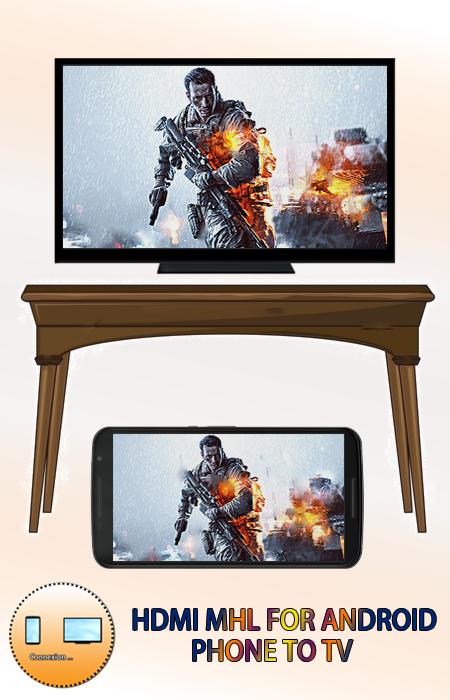 Hdmi mhl for android phone to tv