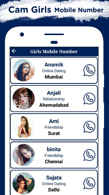Cam Girls Mobile Number(Prank)