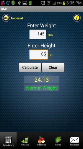 FitCal Fitness Calculators