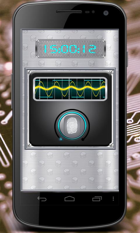 Finger Scan Locker Simulation