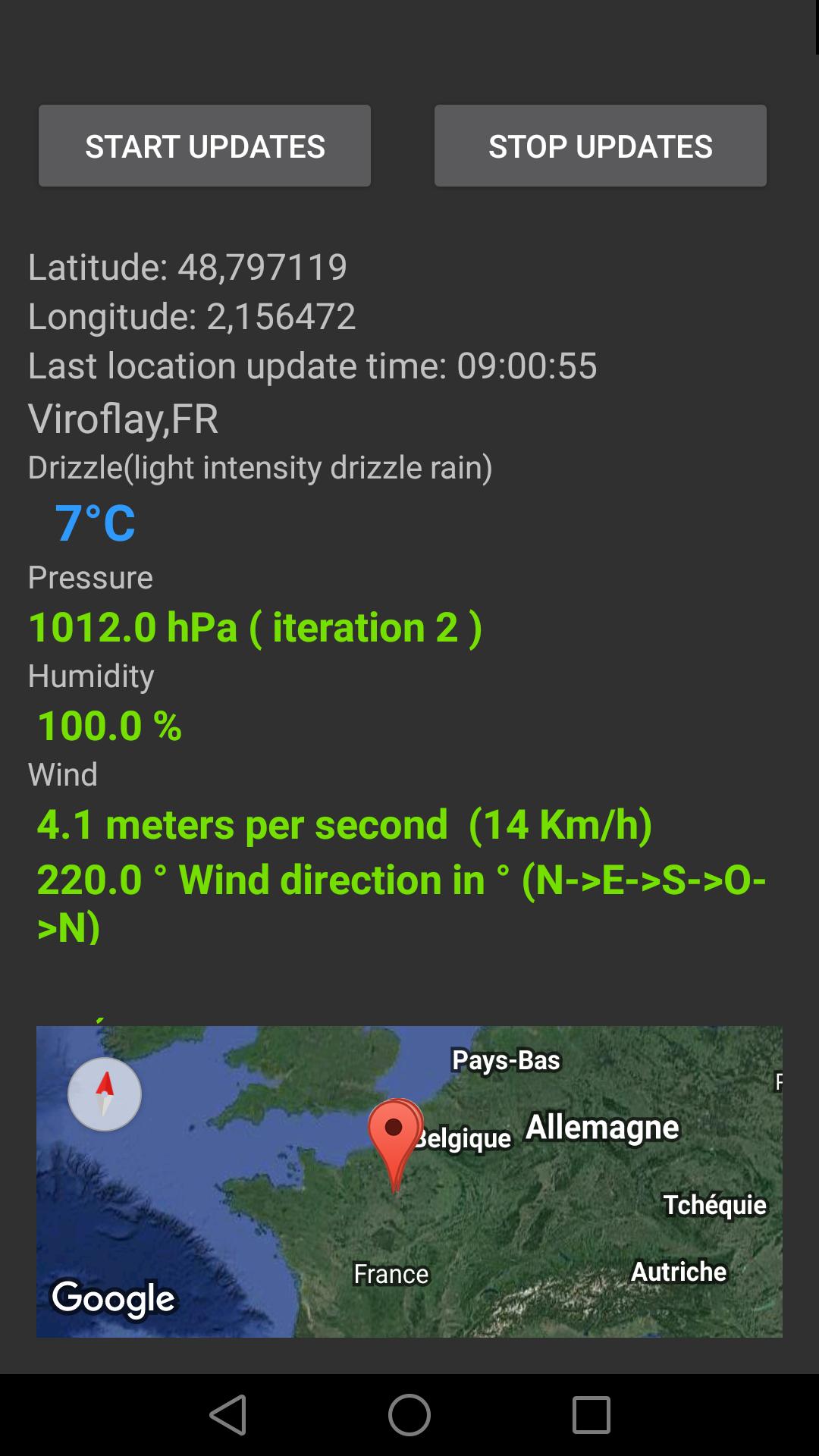 Weather step by step