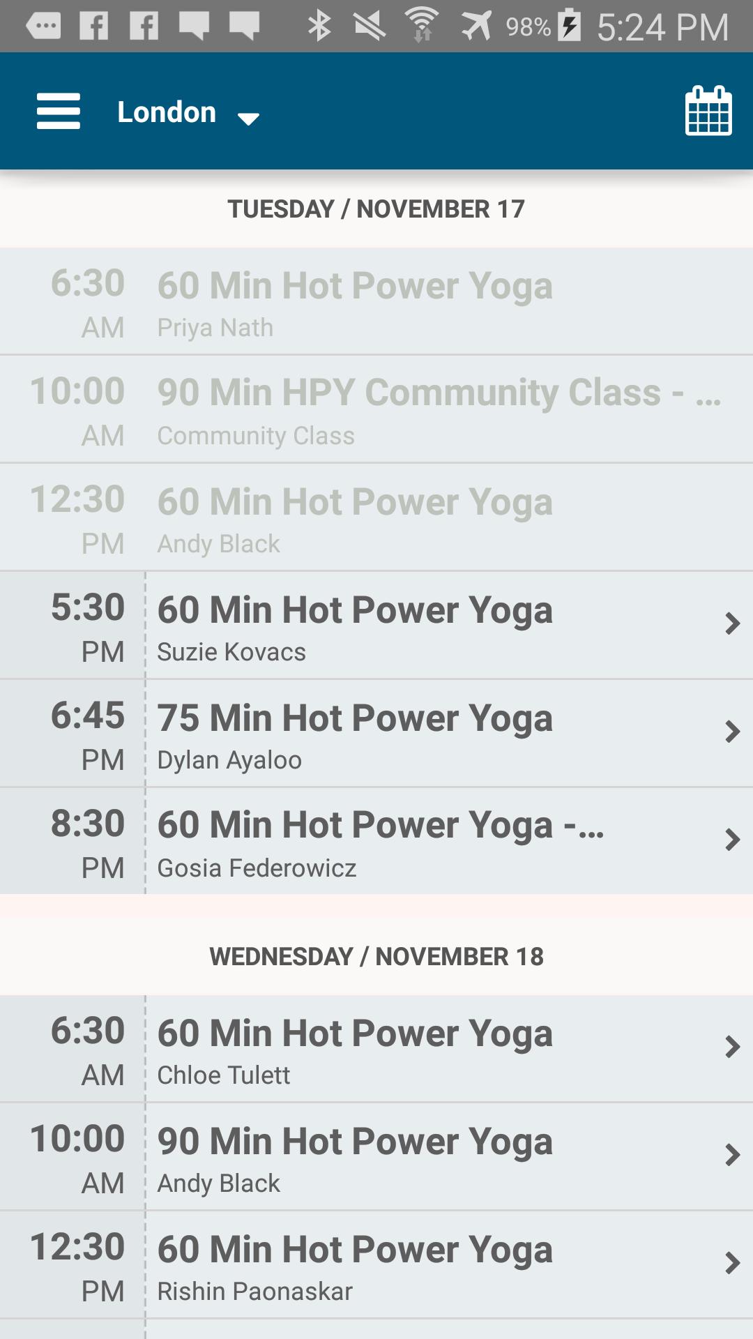 Hot Power Yoga