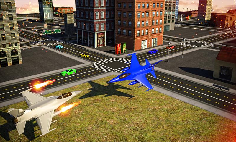 Police Robot Aircraft War