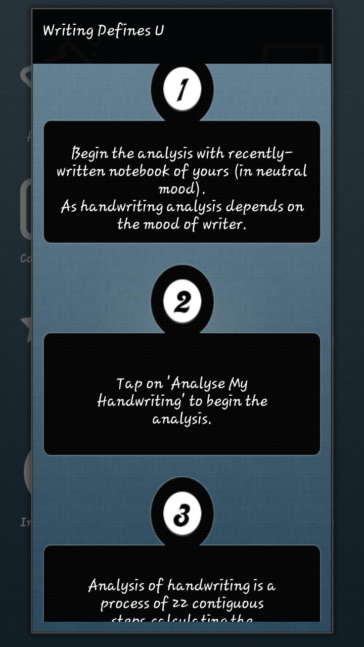 Writing Defines U - Graphology