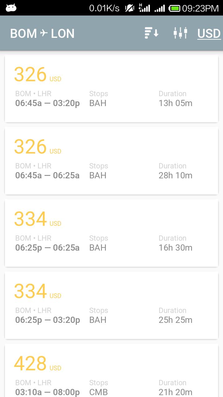 Worldwide Air Tickets Finder