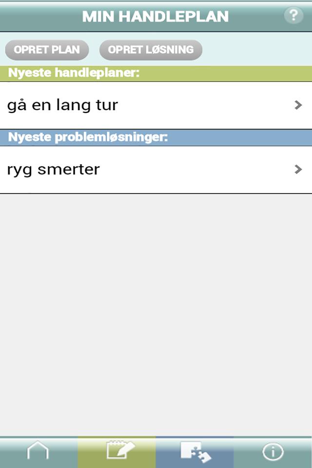MIN HANDLEPLAN