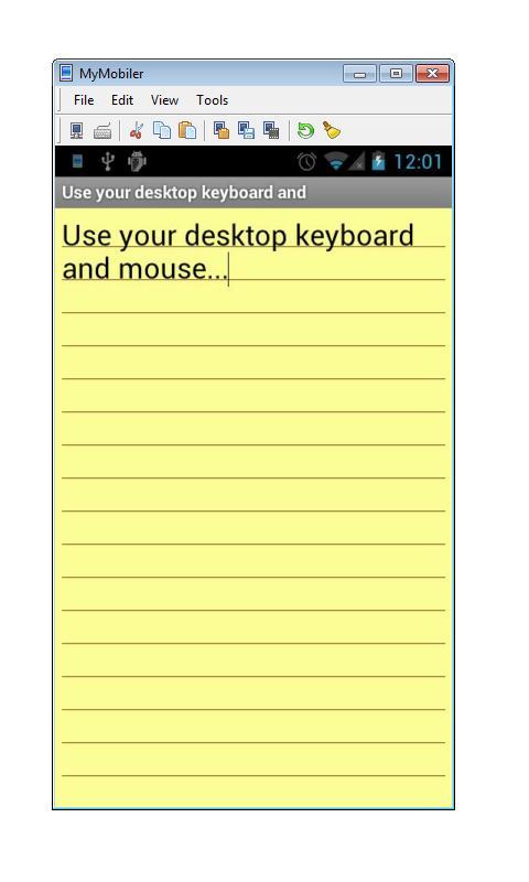 WiFi Keyboard+Screen Capture