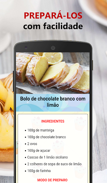 Receitas bolos simples caseiro