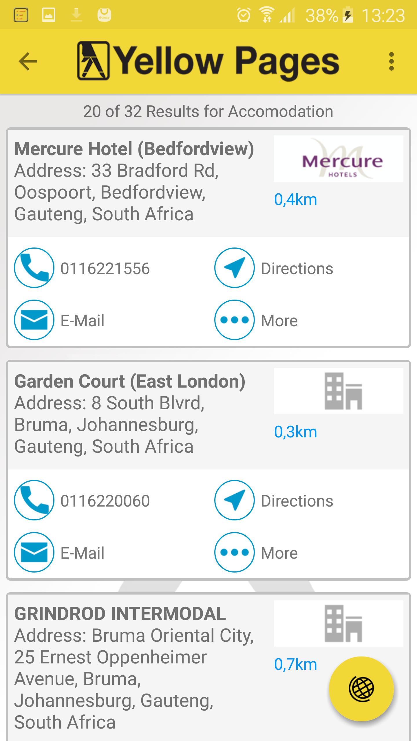 Yellow Pages South Africa