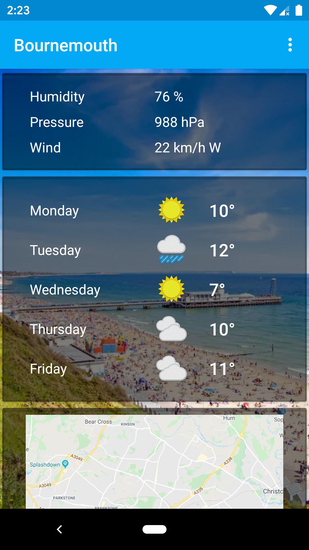 Bournemouth, UK Dorset - weather and more