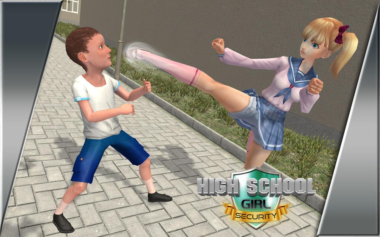 High School Security Anti-bully Girl Simulator