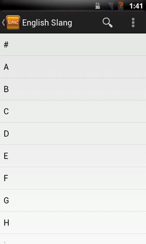 English Slang Dictionary