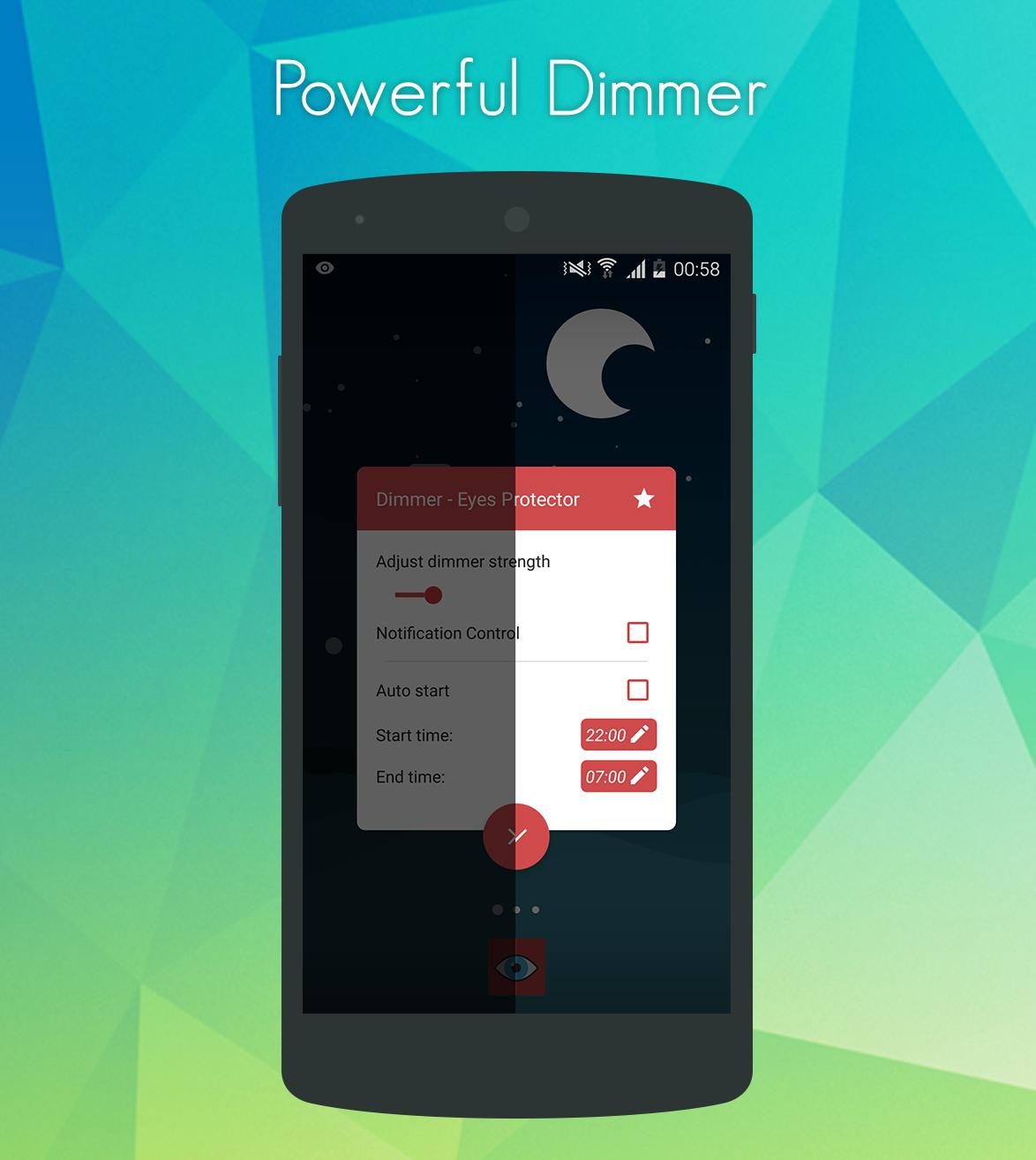 Dimmer Blue Light Filter