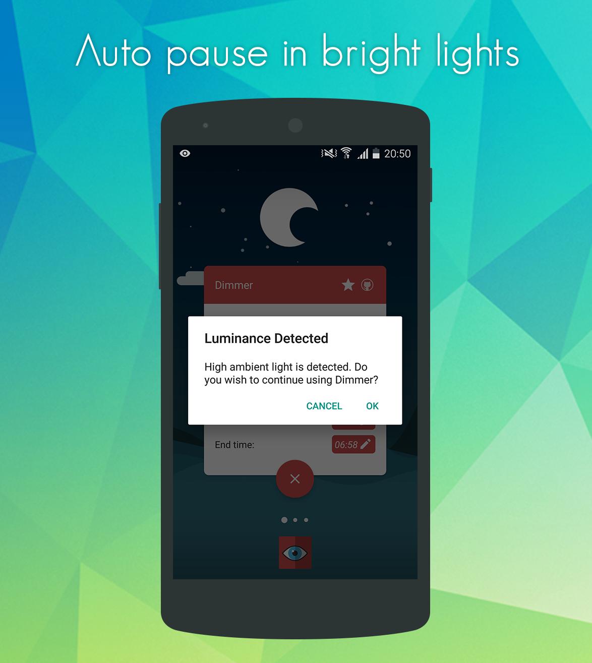 Dimmer Blue Light Filter