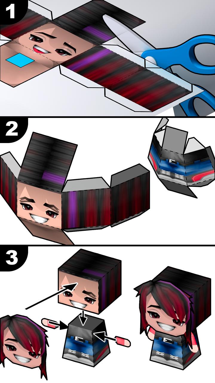 PaperChibi Lite 3D Papercraft