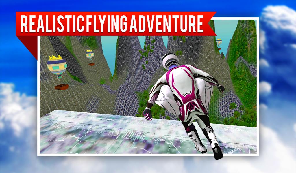 Fly Virtual Reality Wingsuit