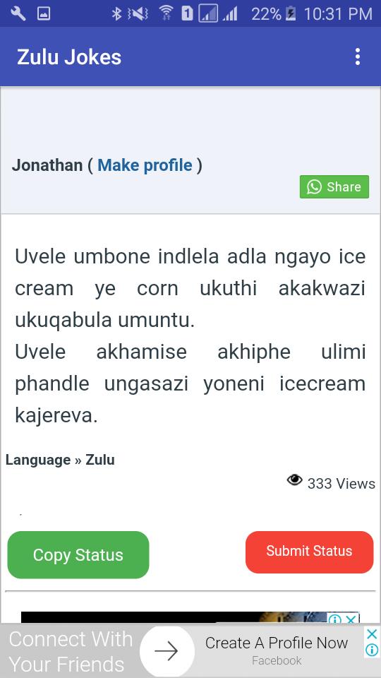 Zulu Jokes