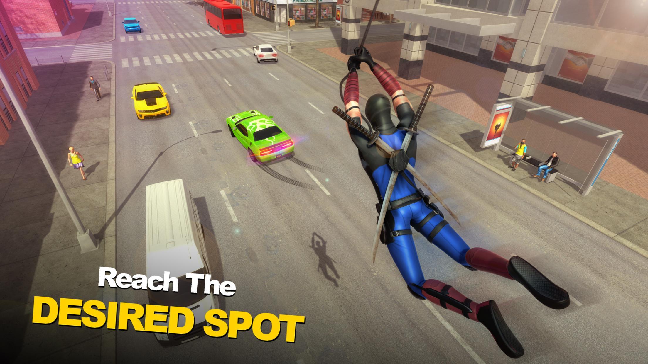 Rope Ninja Hero Prison Survival Escape