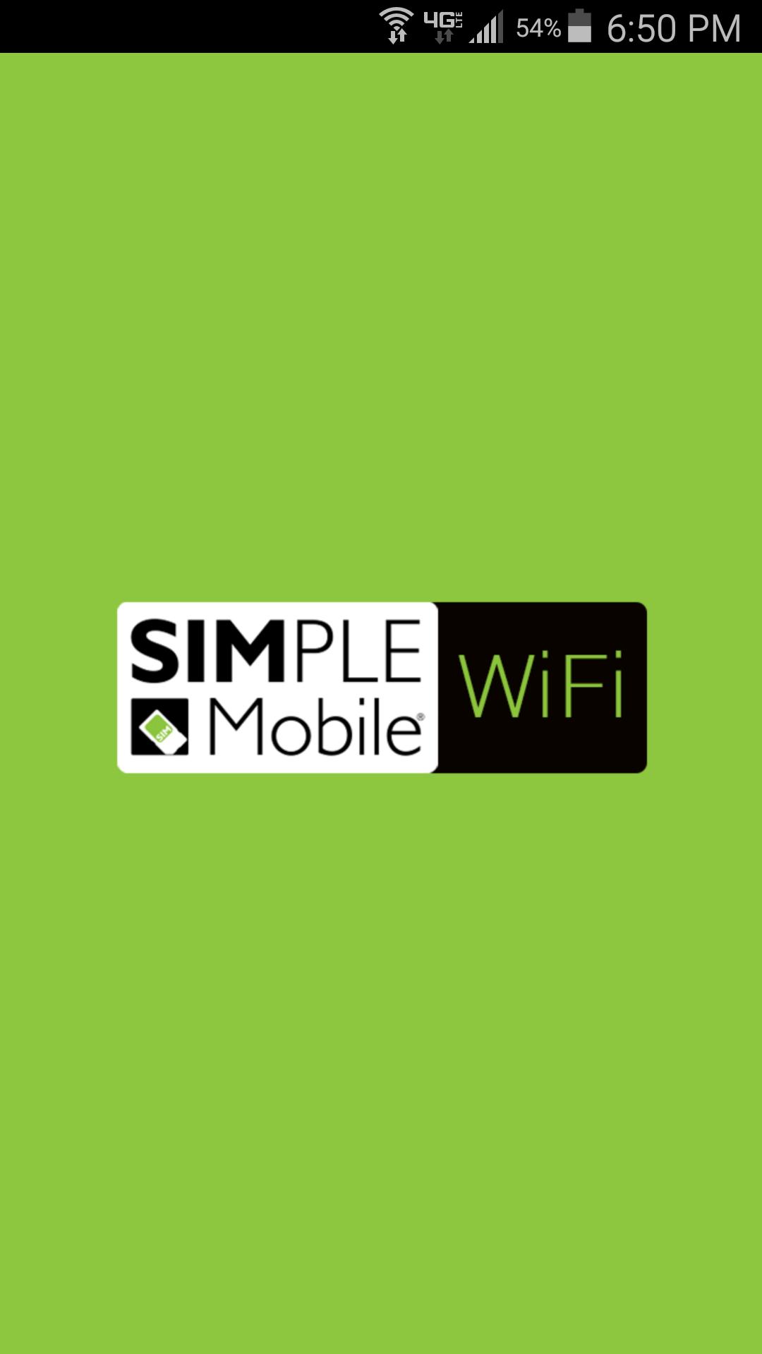 Simple Mobile Wi-Fi
