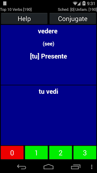 Italian Verb Trainer