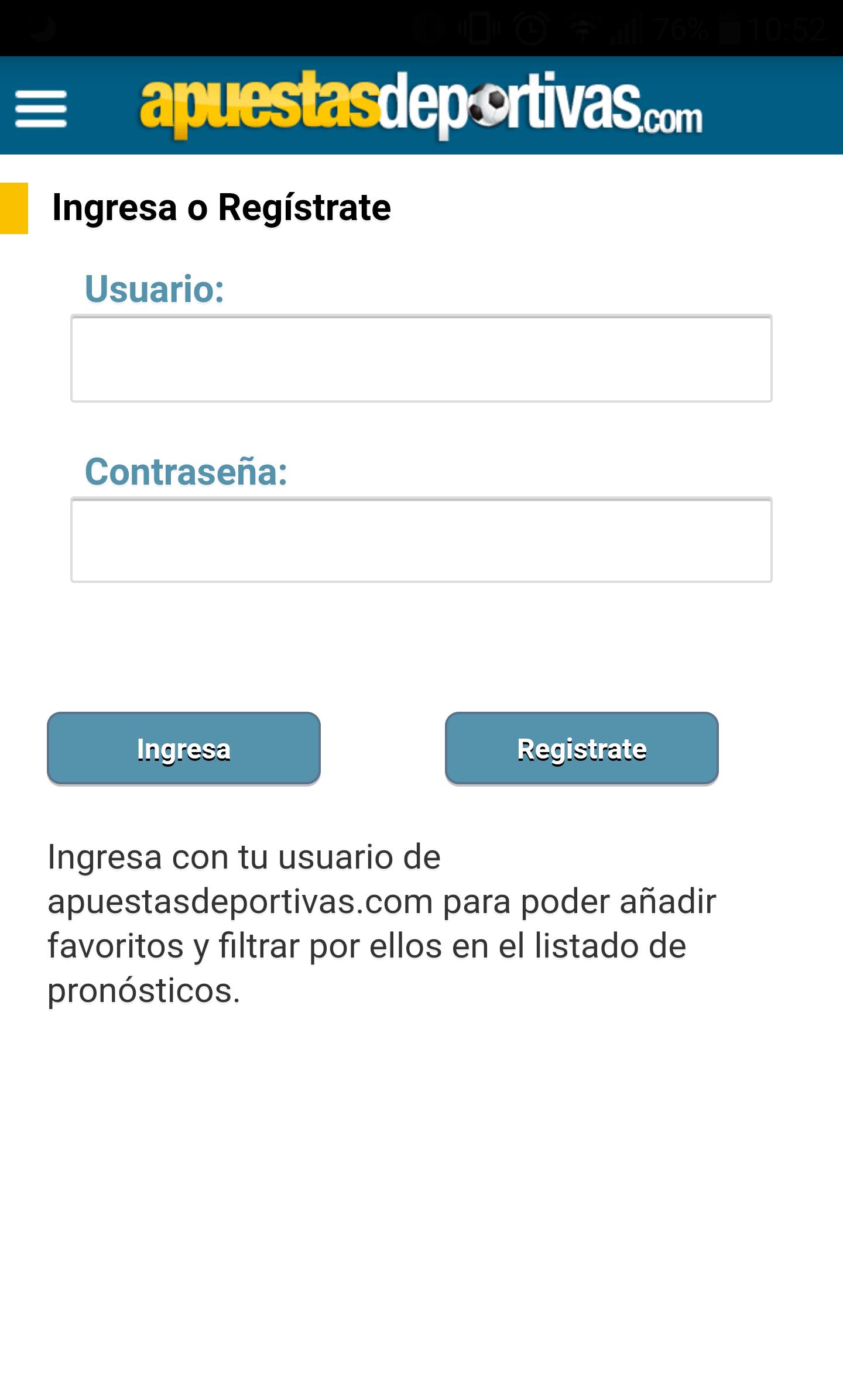 Apuestas Deportivas App
