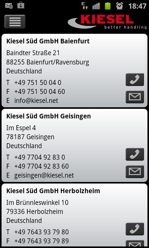 Kiesel Gebrauchtmaschinen