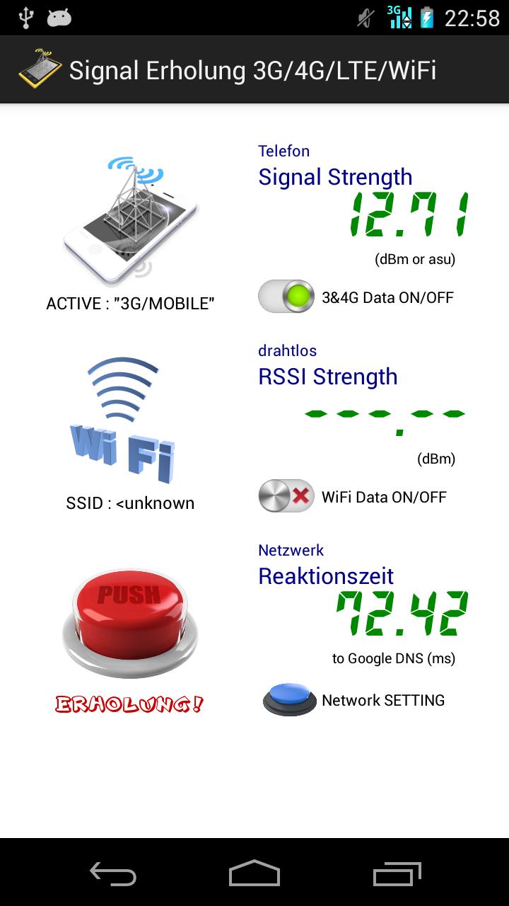 Signal Verbesserung 3G/4G/WiFi