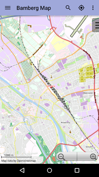 Bamberg Offline City Map
