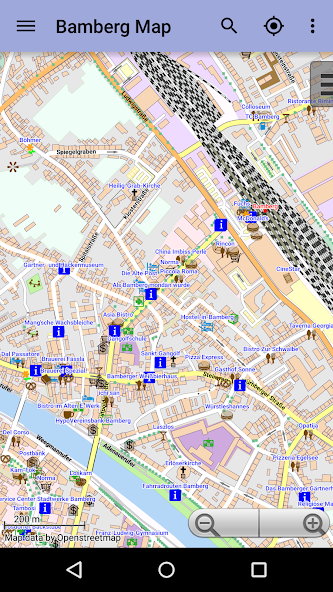 Bamberg Offline City Map