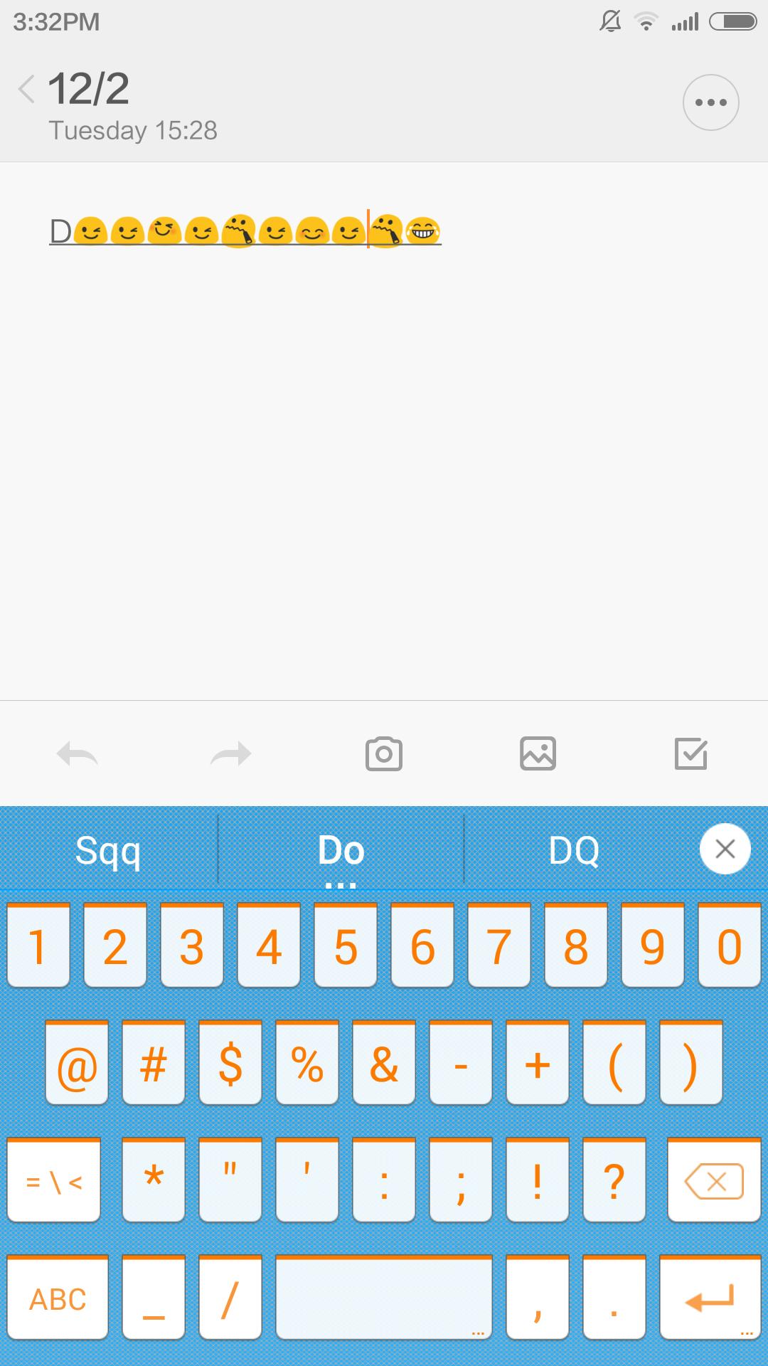 Sunshine Emoji Keyboard Theme