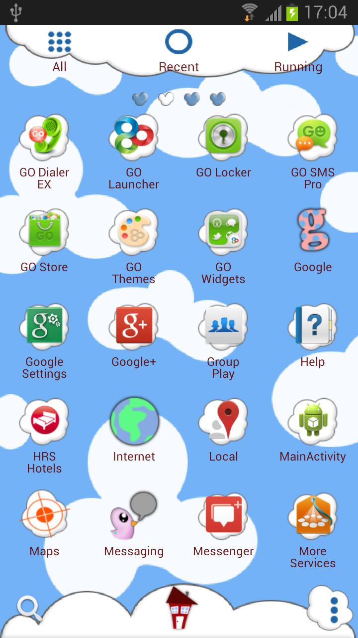 Happy Farm GO Launcher Theme