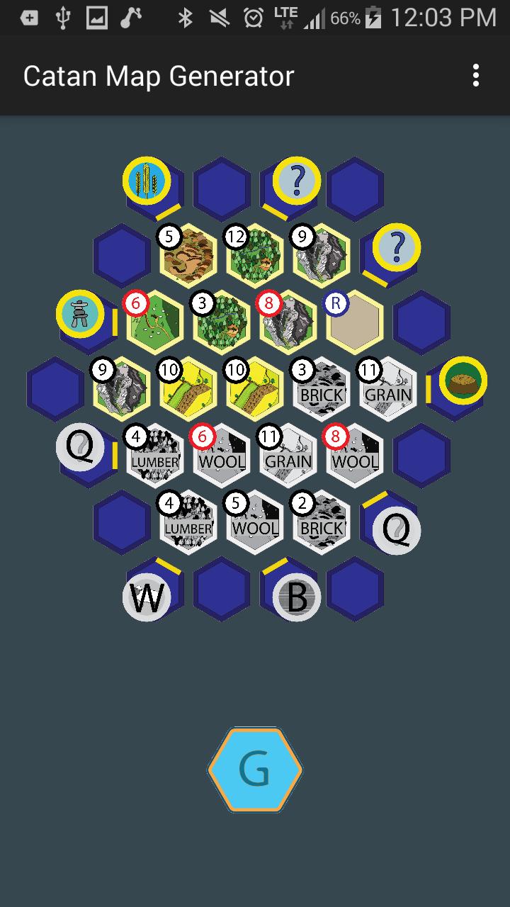 Catan Map Generator