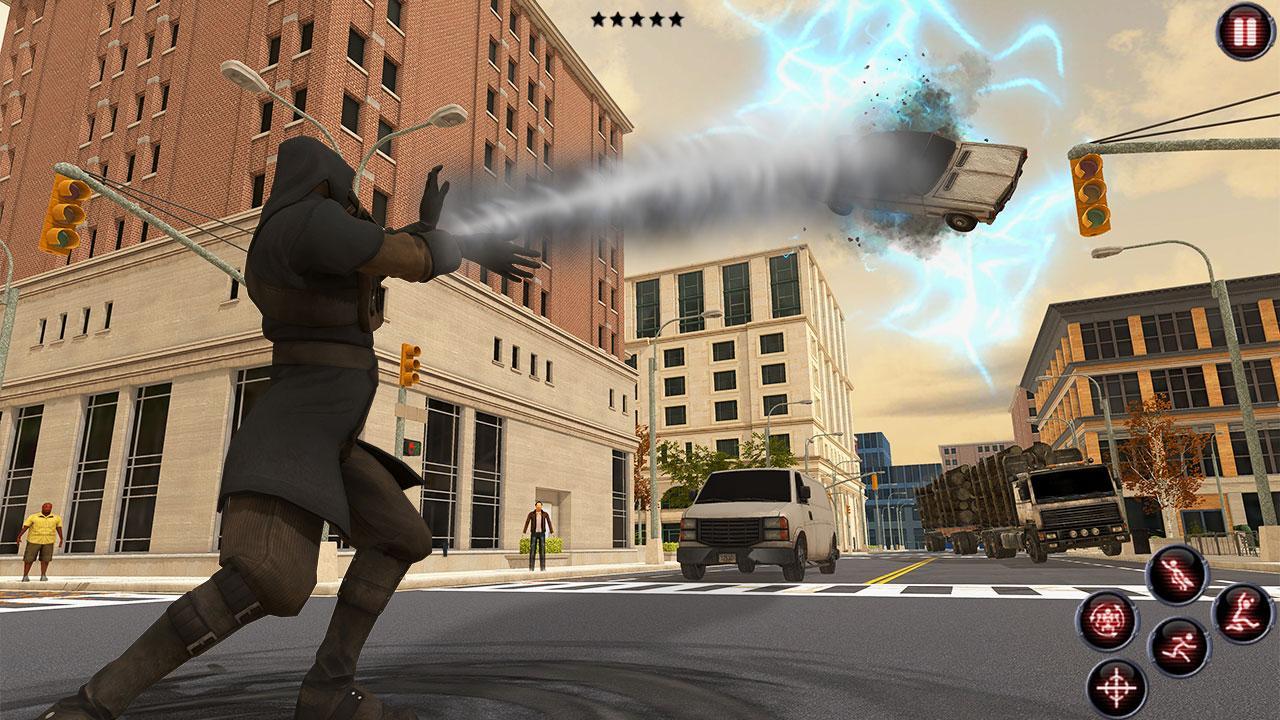 wind magical rope hero