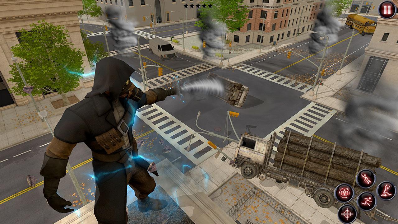 wind magical rope hero