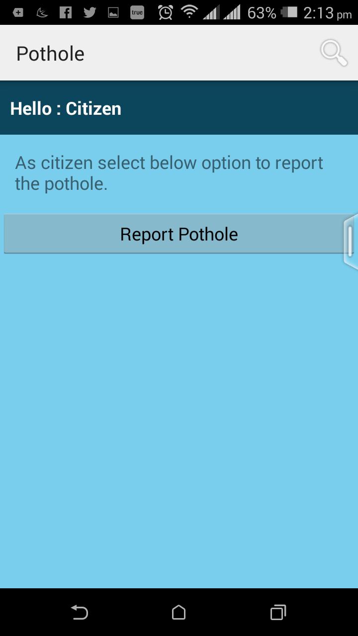 PTS - Pothole Tracking System