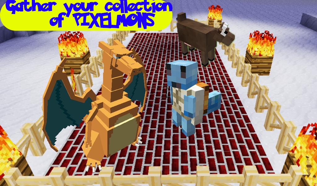Pixelmon Arcane World 3D: Craft block, Build town
