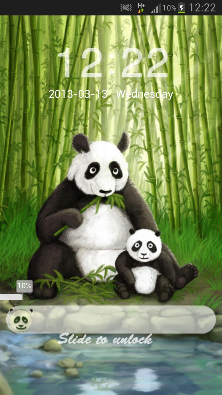 GO Locker Theme Panda