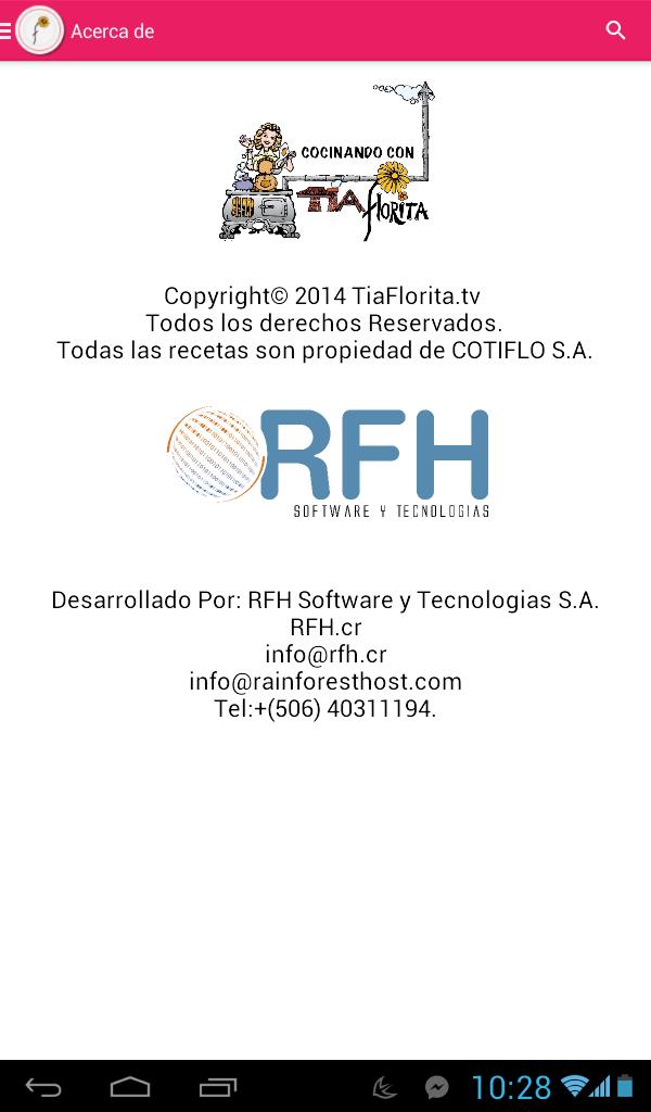 Tia Florita Recetas de Cocina