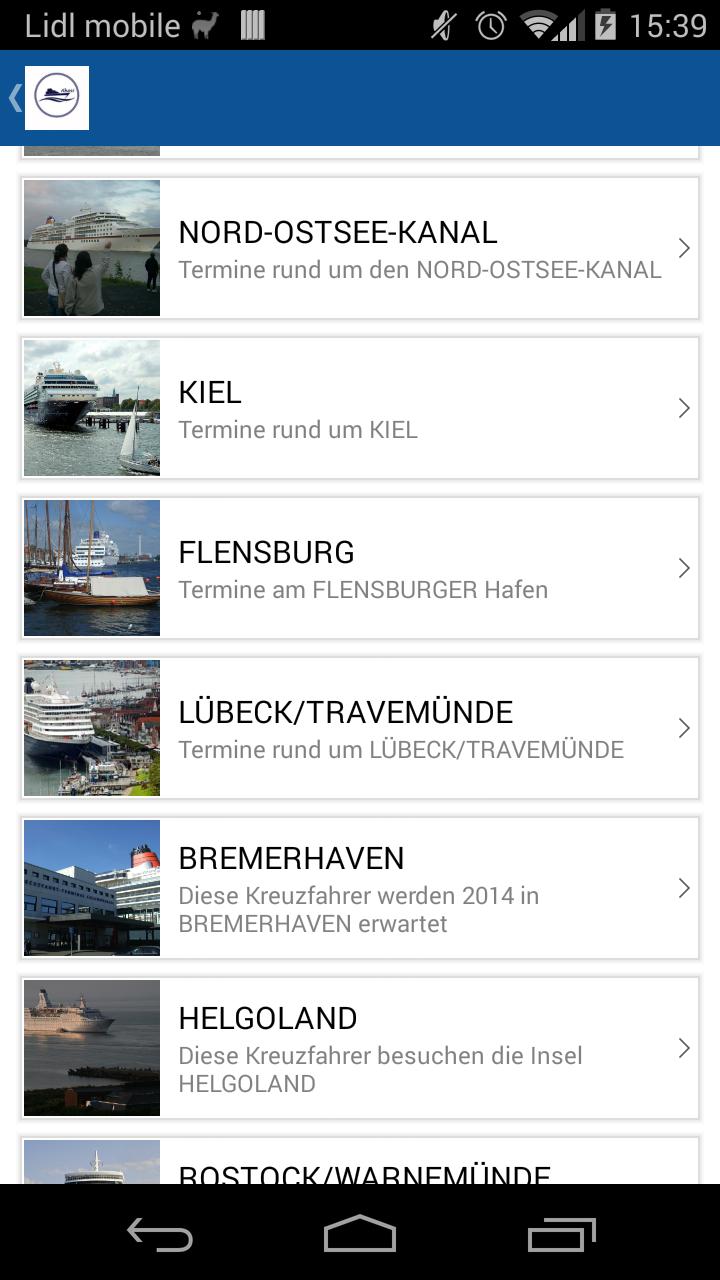 Kreuzfahrer im Norden