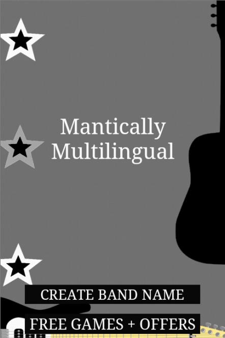 Free Band Name Generator