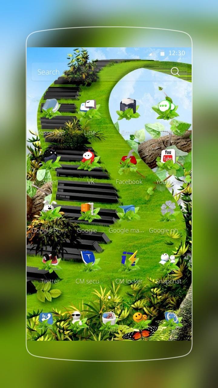 Butterfly Green Piano