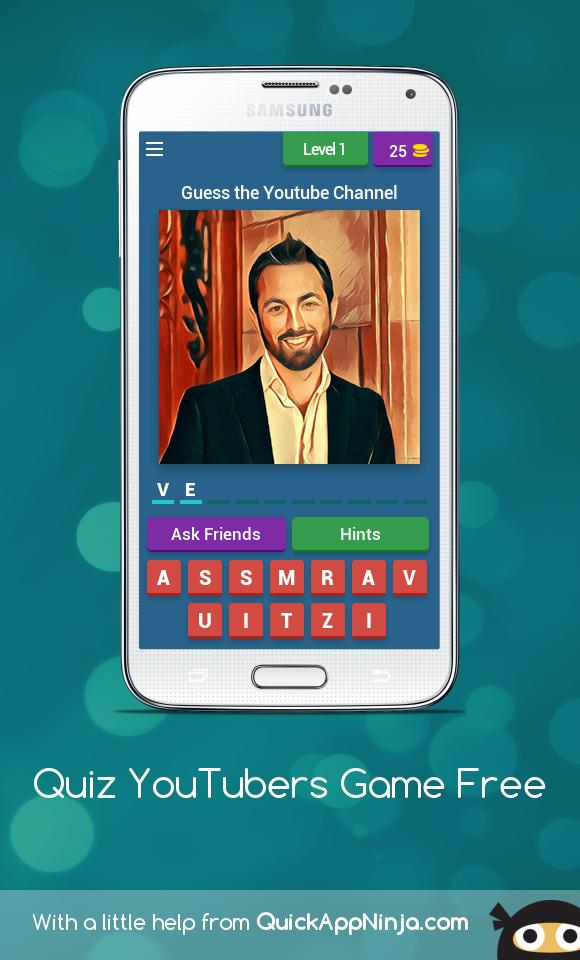 Quiz YouTubers Game Guess Free