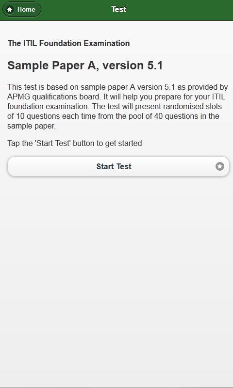 QA ITIL Learning Aid