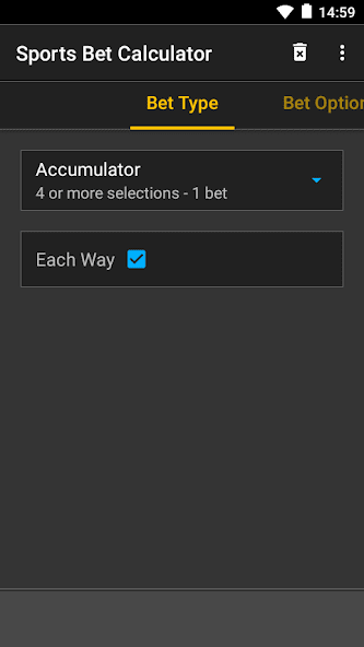 Sports Bet Calculator