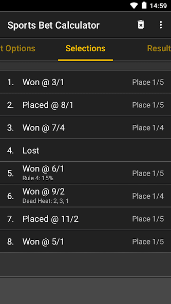 Sports Bet Calculator