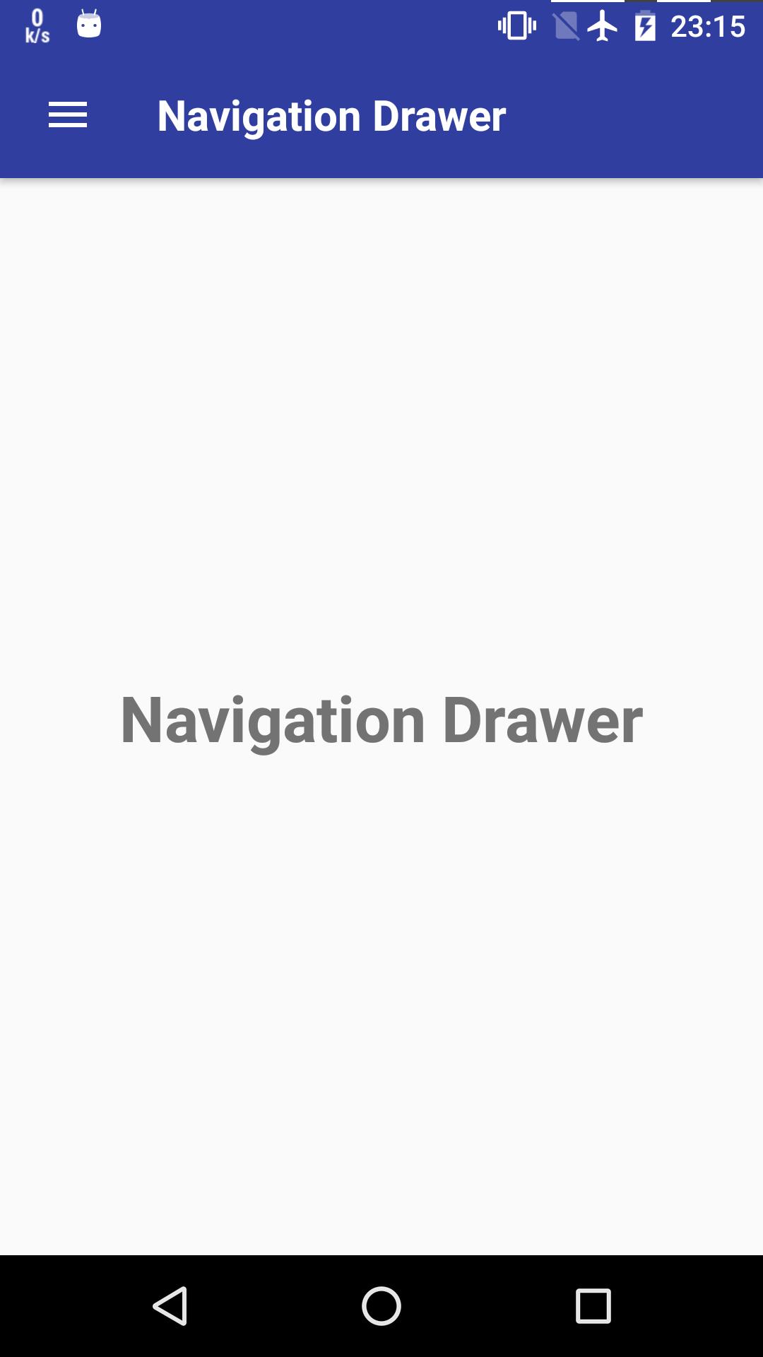 Navigation Drawer